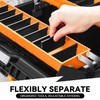 Auto Dynasty Tool Box Set Portable 2-layer Folding Toolbox with