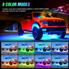 Nilight 6Pcs Car Underglow Neon Accent Strip Lights 300 LEDs