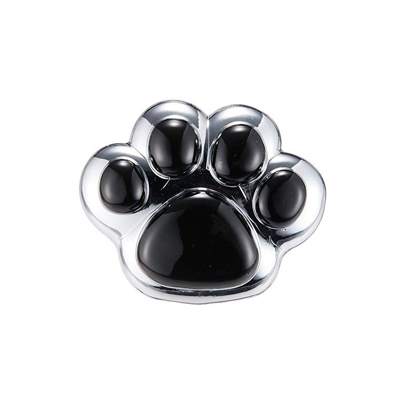 Hitman riawaipa-hatto Paw 6/8 mm Common Chrome Base, Black, HM9