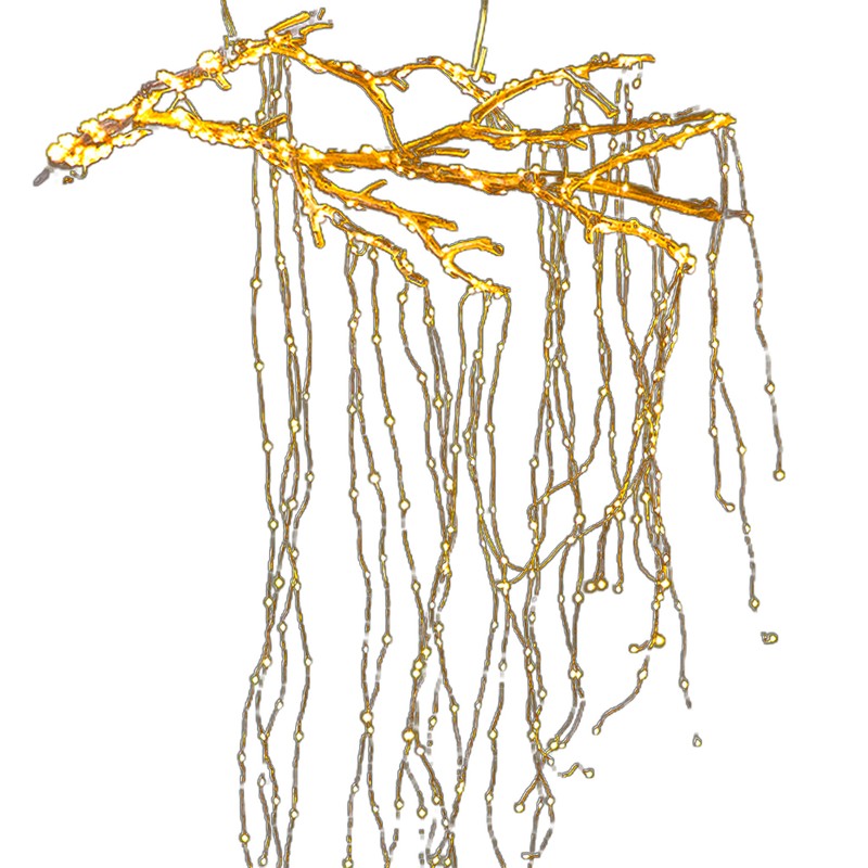 Waterfall String Lights Star Decorative Lights Twinkle Fairy Lights with