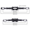 7/8in 22mm Motorcycle Balance Crossbar Handlebar Strengthen Lever Bar MultiFunctional