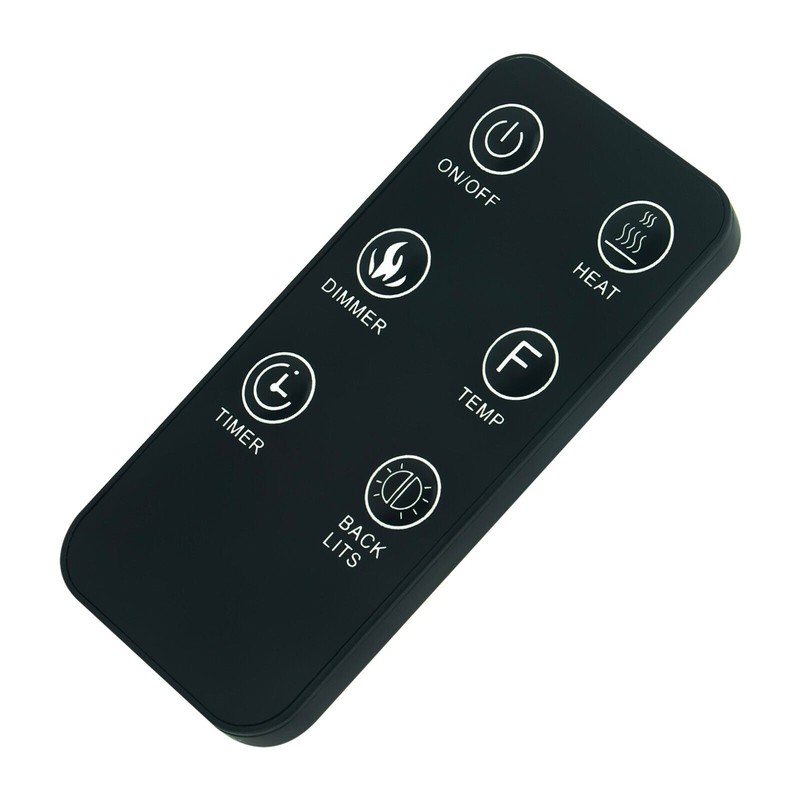 For Mainstays FR113XD Replaced Remote Control for Mainstays Electric Fireplace