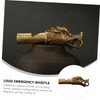 Kisangel Whistle Dragon Head Keychain 2pcs Sports Whistle High Volume