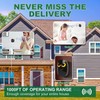 Wireless Doorbell, Cute Owl Doorbell Weatherproof IP55 Outdoor Remote Push