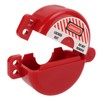 Lockout Tagout Valve Lock with Safety Padlock Heatproof Impact Resistant