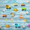 11PCS Construction Cookie Cutters Set, Excavator, Bulldozer, Dump Truck, Crane,