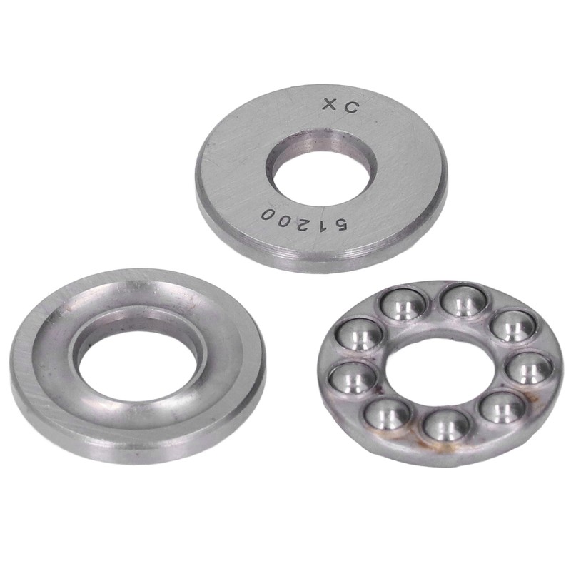 10Pcs Thrust Ball Bearing Single Direction Accessory Replacement Set Kit
