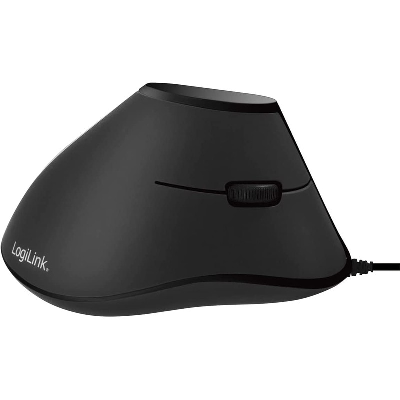 LogiLink ID0158 ergonomic vertical mouse Black