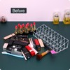 MOSIKER Lipstick Organizer for Vanity,Acrylic Clear Chapstick Lip Gloss Balm