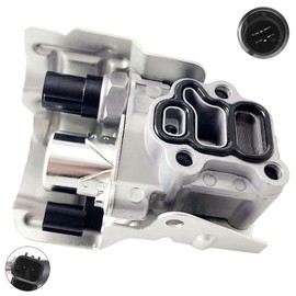 BOXI Engine Variable Valve Timing (VVT) VTEC Solenoid Assembly with Timing Oil Pressure Switch For Honda Accord 2.4L Civic 2.0L CR-V for Honda Element for Acura RSX 15810RAAA03 15810-RAA-A01 917-224
