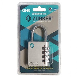 Number Dial Zacker XD40/Combination Lock/Dial Lock/Auxiliary Lock/Bicycle Lock/Numeric Lock/Push-Button Lock
