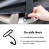 SEAZEN Car Cover Straps Wind Protector, 3Pcs Adjustable Elastic Windproof
