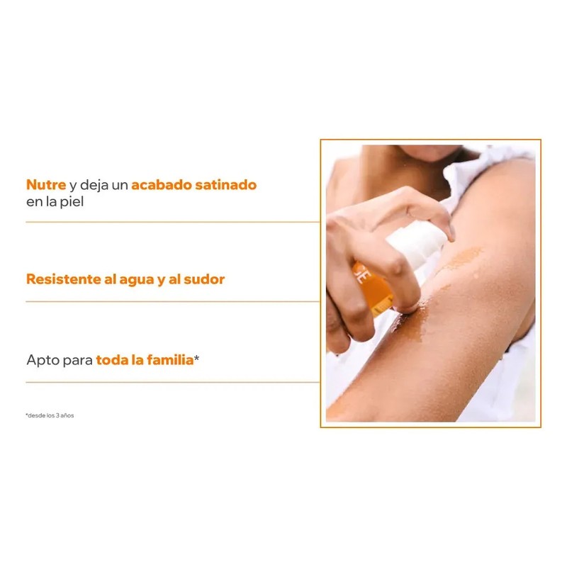 Bariesun Aceite Seco Embellecedor Spf50 - Uriage 200 Ml