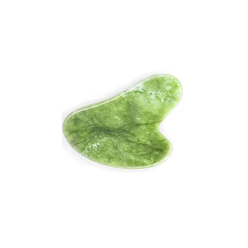 100% Jade Roller Set, Gua Sha Massager, Natural Jade Roller,