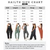 HAILTH Rompers for Women Casual Summer Jumpsuits Sleeveless Loose Spaghetti