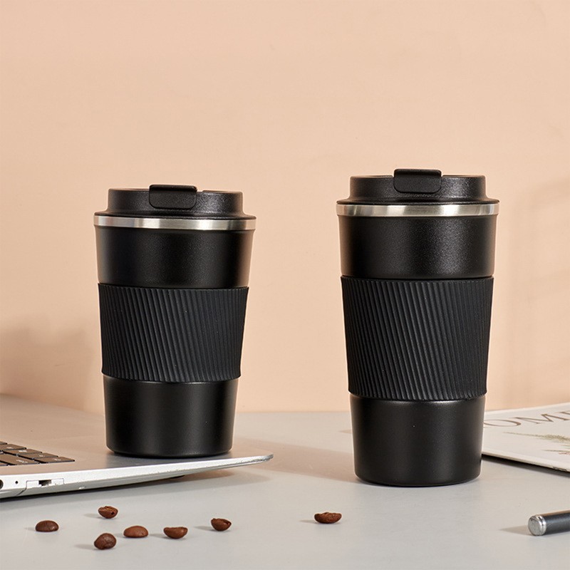 Vacuum Insulation Cup 304 Stainless Steel Simple Portable Temperature Display