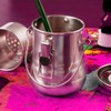 Stainless Steel Brush Washer Air Tight Leaking Proof Brush Cleaner
