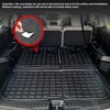 powoq Floor Mat Compatible with 2016-2022 Honda Pilot Cargo Mat