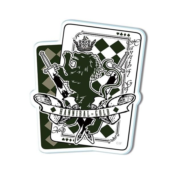 Alice in Spades ~Wonderful Black World~ Acrylic Badge Hannibal =