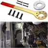 Crank Pulley Tool Wrench Holder Screw Kit Compatible with Subaru
