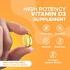 Northumbria Health Vitamin D3 Softgel Capsules, High-Strength D3 Vitamins for