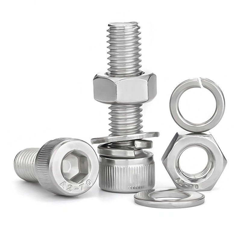 Stainless Steel Hex Socket Head Cap Bolts M6 Full Threaded