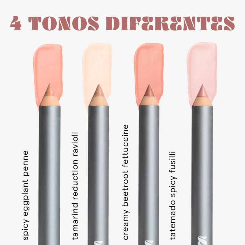 SARELLY, Iluminador Individual, Highlighter para Labios, Tatemado Spicy Fusilli, Sarelly