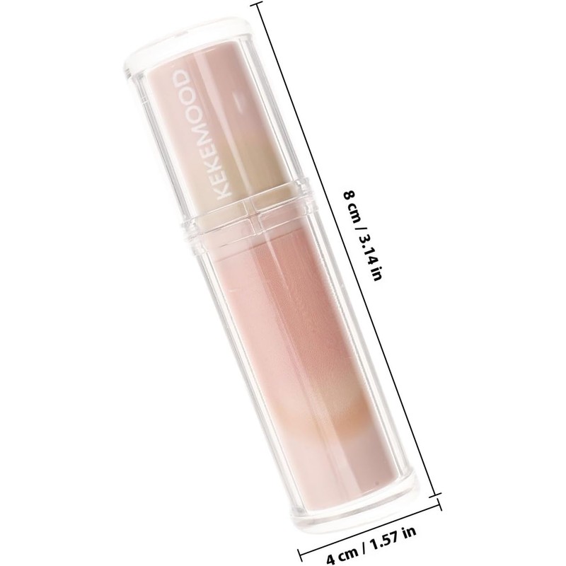 Brillo Labial Gelatinoso Rosa de Alto Brillo, Hidratante