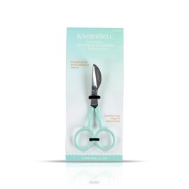 Kimberbell Duckbill Applique Scissors – Precision Fabric Trimming with Extra-Sharp Blades – Double-Loop Handle for Comfort – Ideal for Machine Embroidery, Vinyl, and Glitter Applique