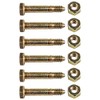 Ariens OEM 1/4" Shear Bolt and Nut 53200500-2 6 Pack