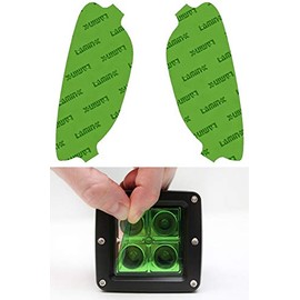 Lamin-x Custom Fit Green Fog Light Covers for Ford Escape Hybrid (20-)