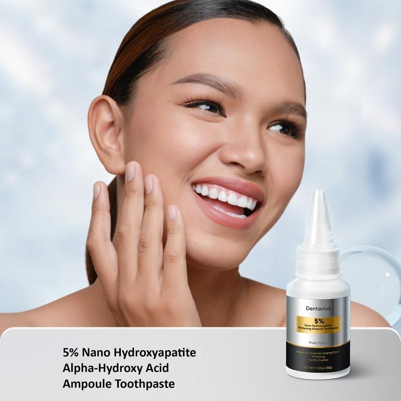 Nano Hydroxyapatite & Alpha-Hydroxy Acid Ampoule Toothpaste – Advanced Enamel