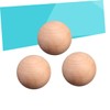 NUOBESTY 10pcs Natural Unfinished Wooden Balls Round Craft Balls for