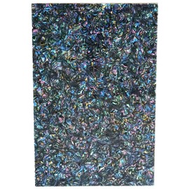 sdhengyee Uncut 11"x17" DIY Blank Guitar Bass Pickguard Material Sheet Scratch Plate Material Sheet 29x43cm Abalone Pearl (Cut Your Own Pickguard)