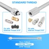 10X Flexible Mister Extensions with Nozzle Kits 5.9 Inch Brass