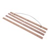 Magnetic Poster Frame Hanger DIY Reusable Black Walnut Magnet Poster