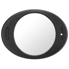 Bifull Spiegel bruchsicher, Schwarz, mit Griff