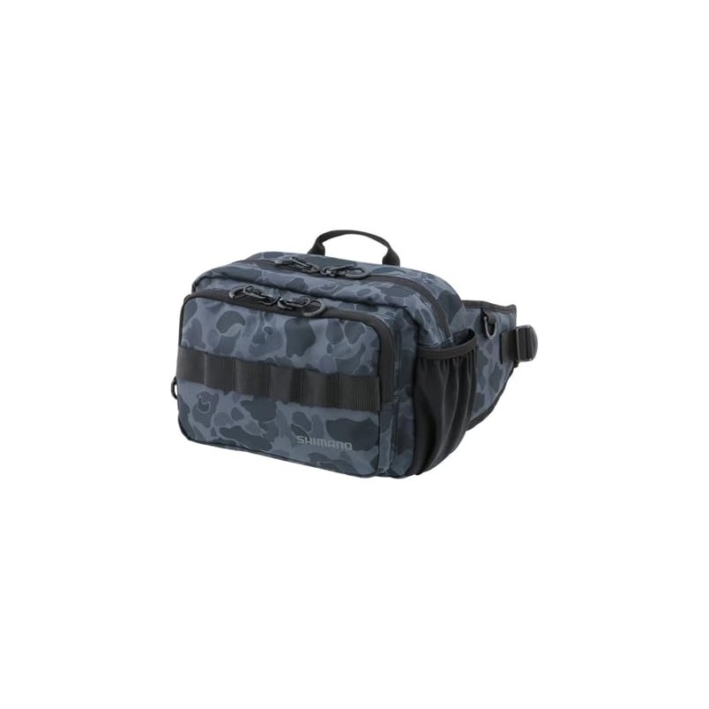 Shimano BW-021T Hip Bag, Black Camo, M