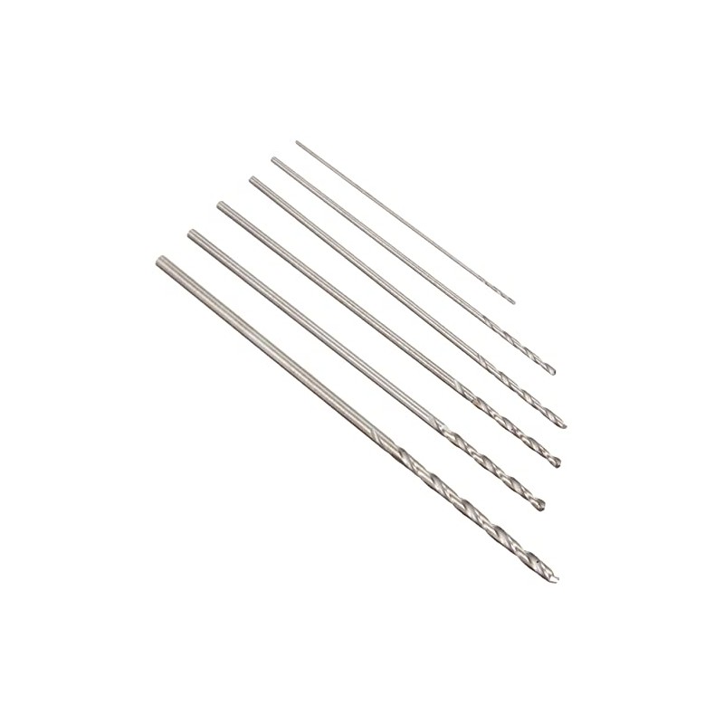 Minesima Drill Blade Set of 6 (0.3mm/0.5mm/0.6mm/0.7mm/0.8mm/1.0mm) Hobby Tools L-8