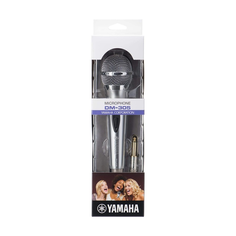 Yamaha Dynamic Microphone DM-305 Super Cardioid XLR Female to Phone