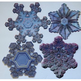 Parchment Paper Leaves for Cheese & Charcuterie Boards - Sisson Distribution Leaves (Pack of 20) (Snowflakes)