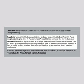 Piping Rock Vitamin E Oil | 5000 IU | 4 fl oz | for Skin, Face, Hair, & Nails | Nourishing Supplement