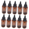 VILLFUL 10pcs Squeeze Bottle Applicator Plastic Empty Bottle Applicator Bottle