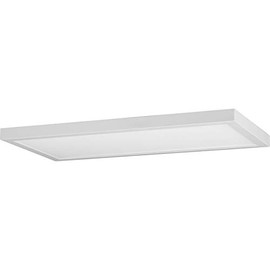 Progress Lighting 24-Inch Satin Modern LED Linear Panel Light, Everlume Collection, Indoor, P810032-028-30, Satin White