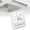 Digital Thermostat Ventilation Function Accurate LCD Display Air Conditioning Temp
