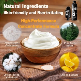 OUTTDOZ Superior Grip Liquid Chalk Mess-Free Gym Chalk for Weightlifting, Gymnastics, Rock Climbing, Dancing, Dries in Seconds. (60ML - 1 Pack)