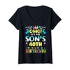 Womens OMG It's My Son's 40th Birthday Sweet 40 Years