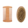 7pcs Male Beard Care Grooming Kit Professional Beard Brush Comb