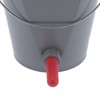 8L Plastic Feeder Bucket with Nipples Check Valves Feeding Equipment