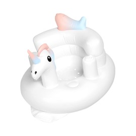 Baby Chair Inflatable Cute Animal Pattern Large Base PVC Soft Comfortable Inflatable Infant Chair